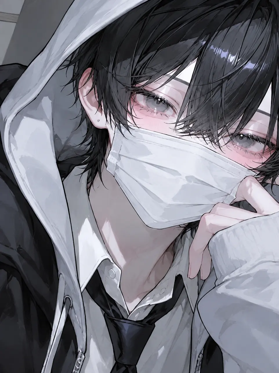 Saku_0208_miii의 マスクをしているあの子