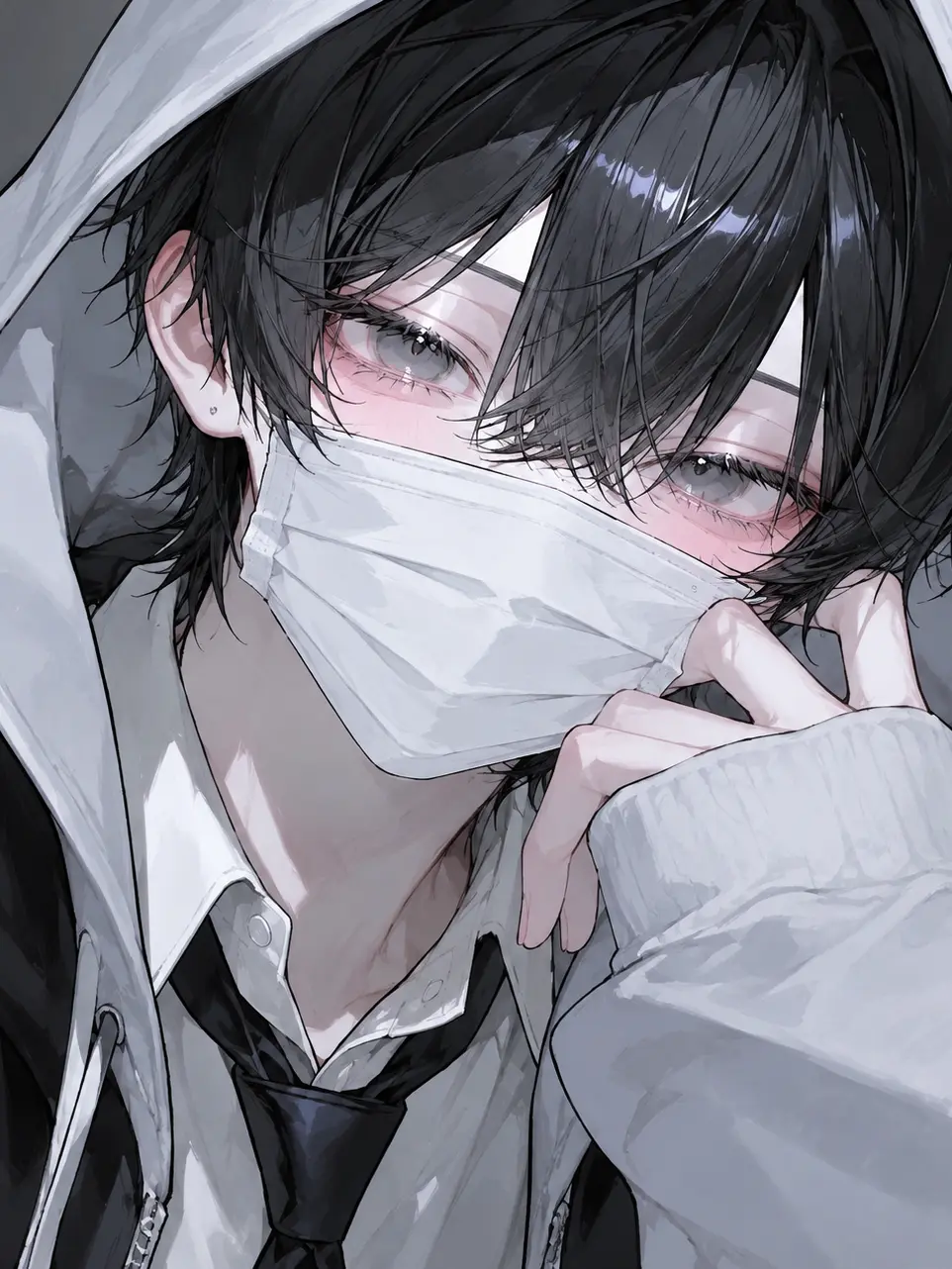 Saku_0208_miii의 マスクをしているあの子