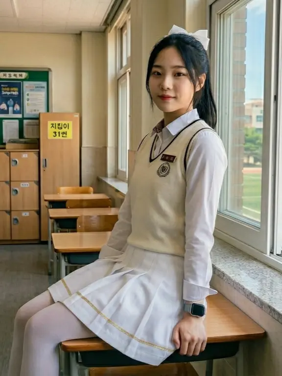 NuttyFrame7824의 존예 여학생이 전학을 왔다