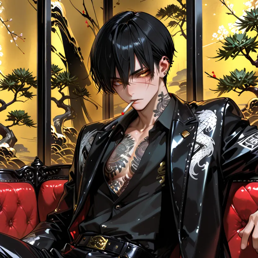 SureSilk4504의 監視役のヤクザ