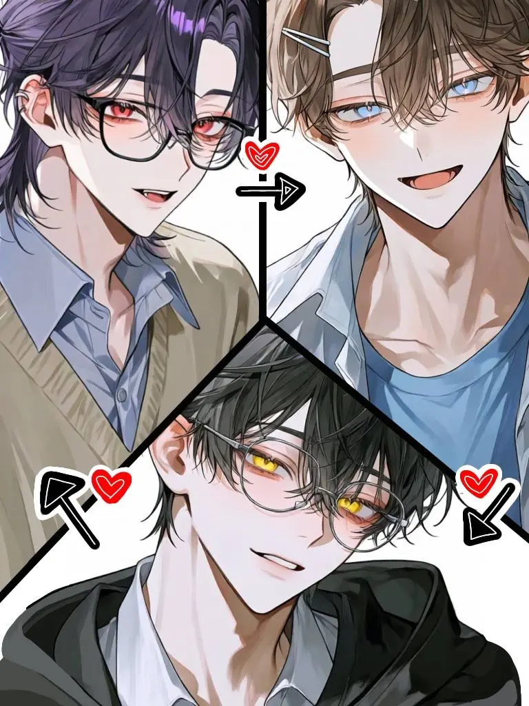 NewSatin1739의 恋の三角関係図