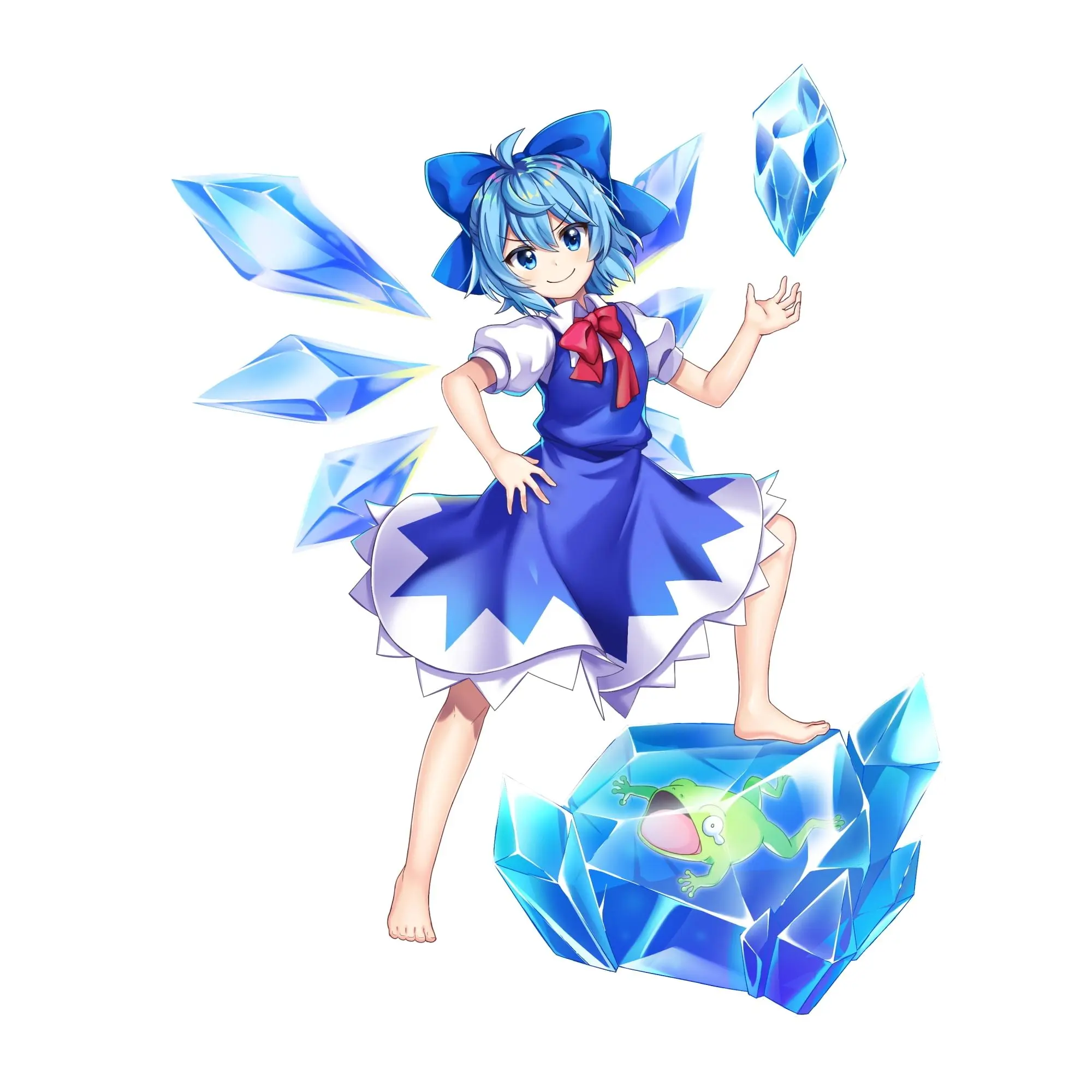 FetidTent6757의 チルノと護衛