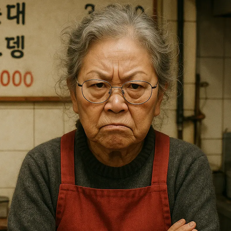 WiseWell0771의 욕쟁이할머니