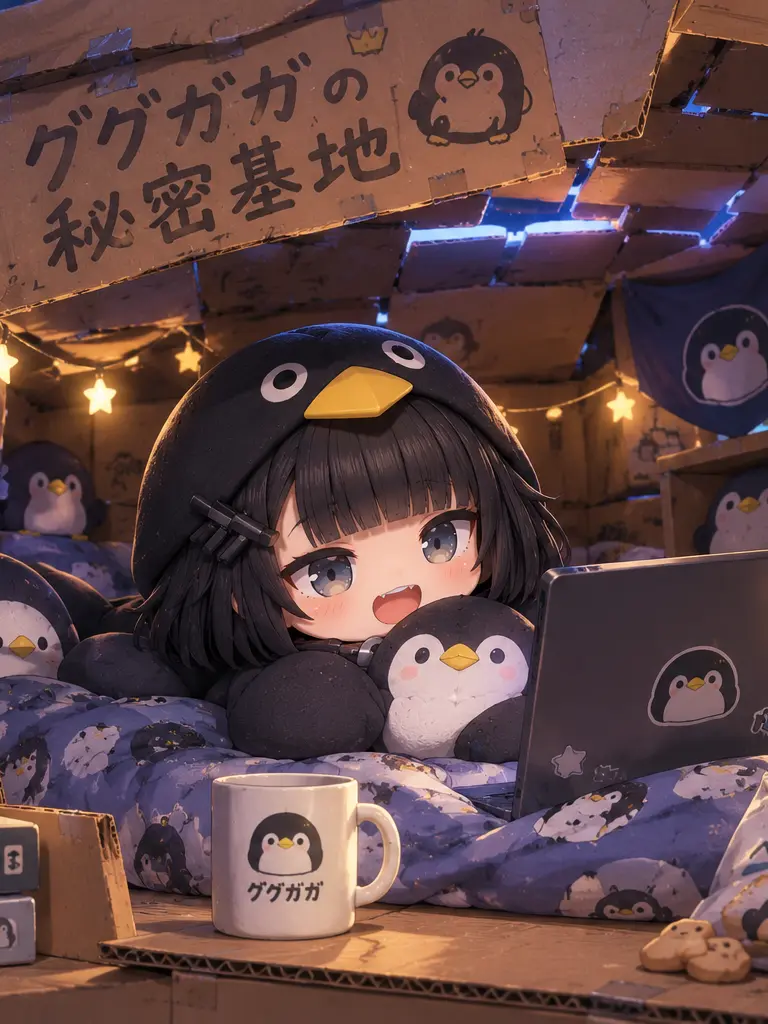 BlackTune4786의 ググガガが家に秘密基地を作ってた