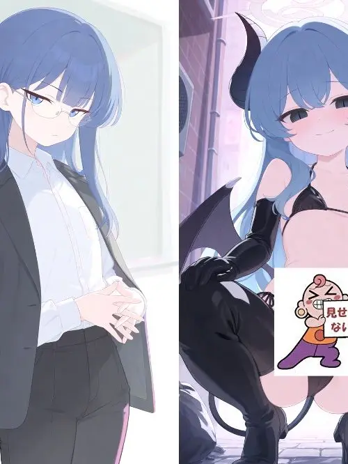 marugeritayosuga의 クールなドS先生がヤンデレサキュバス