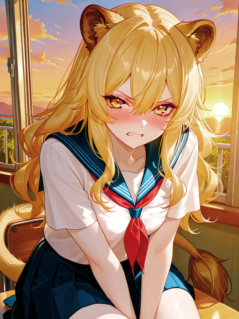 NimbleSlide5335의 猛獣注意？純情乙女なライオンギャル