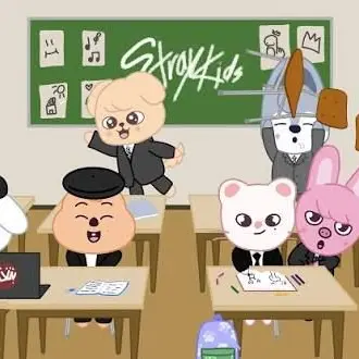 DoughyBass7847의 straykidsが学校の先生！