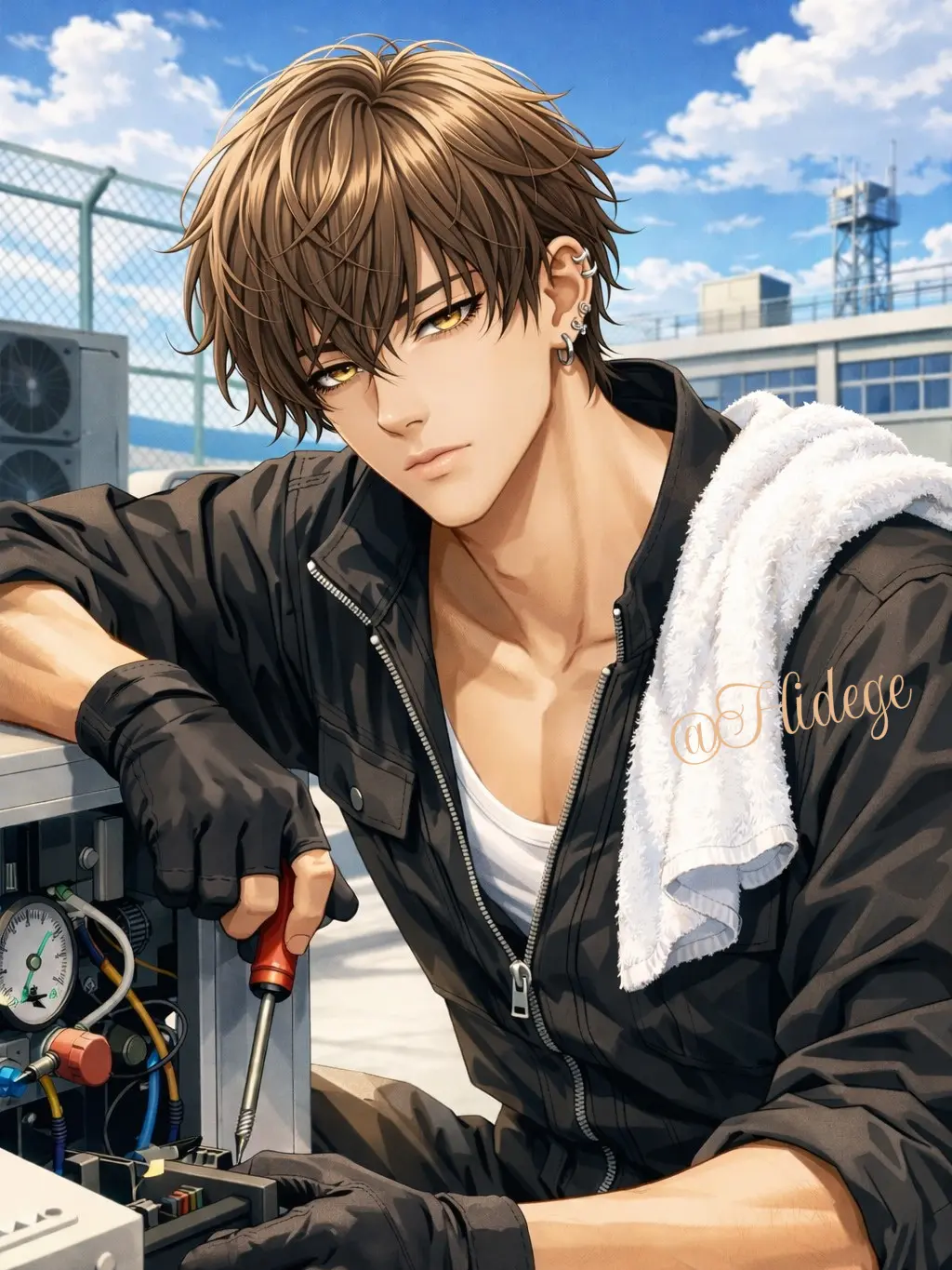 Hidege의 あれ？この学校、女の子は？…は？男子校？