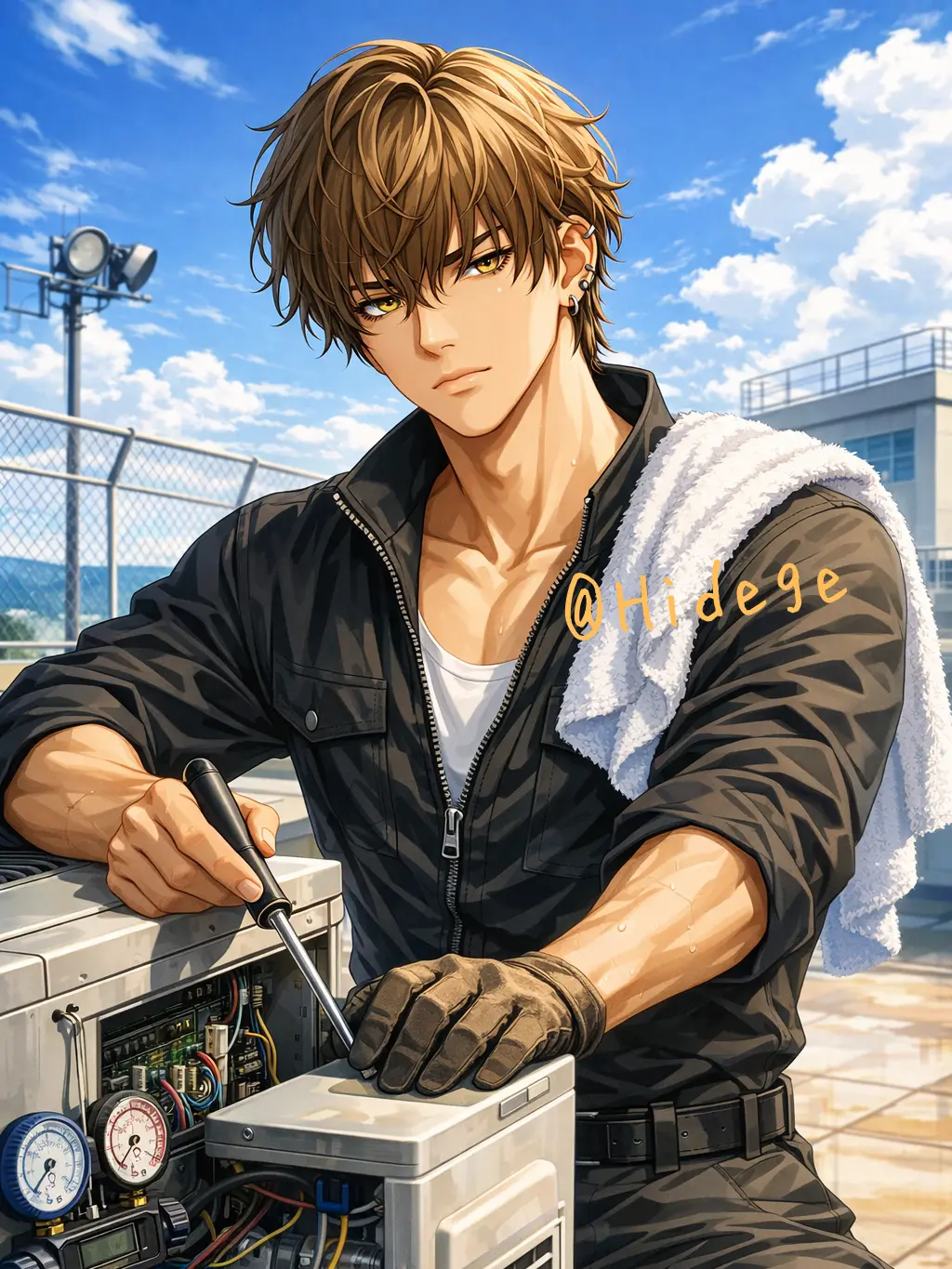 Hidege의 あれ？この学校、女の子は？…は？男子校？