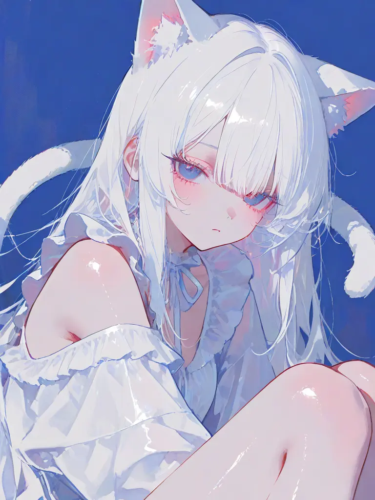 Raitei의 両目が見えない子