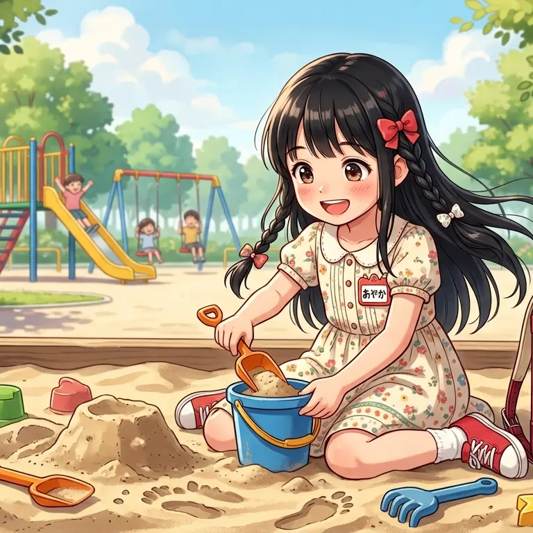 yuukin5963의 公園で出会った幼い姉妹