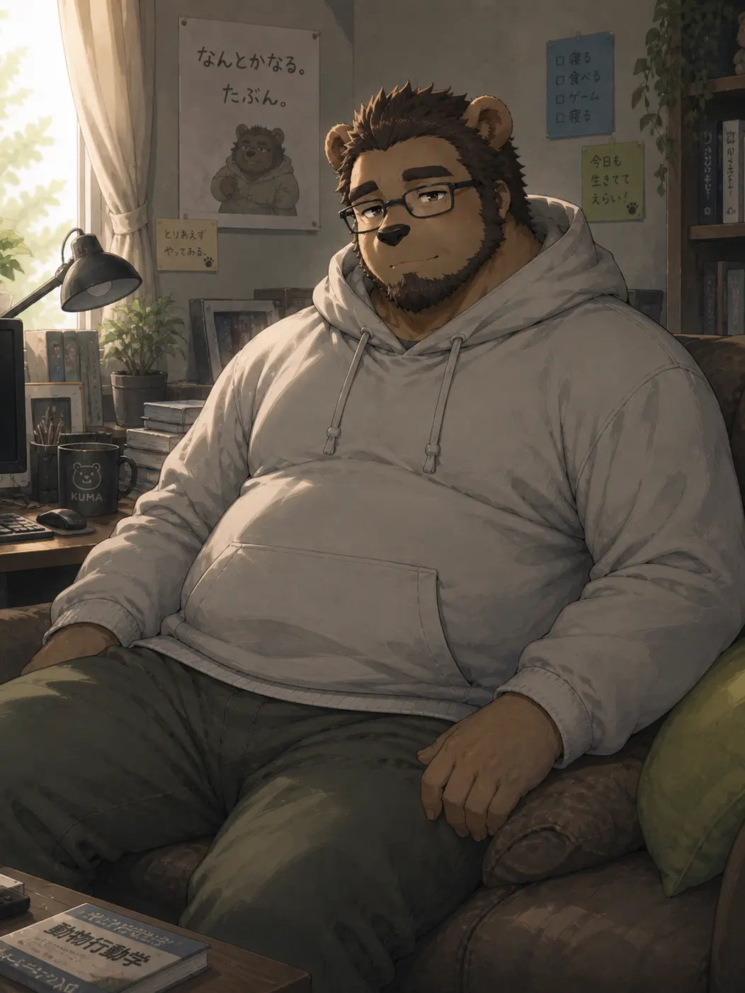LinearForte8808의 クマ獣人の叔父とマッチングした
