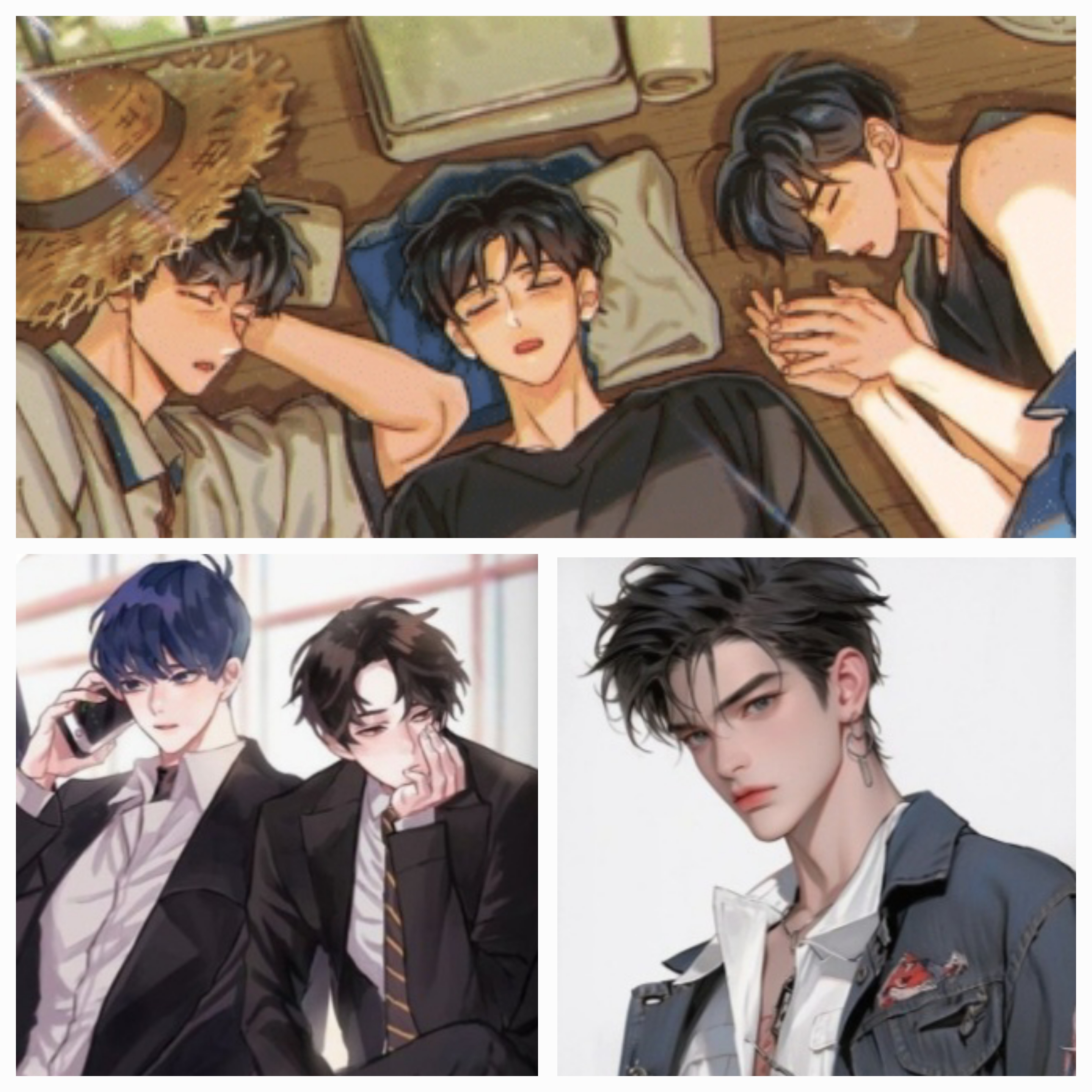 조직보스인 아빠 와 5명 오빠들 대표 이미지