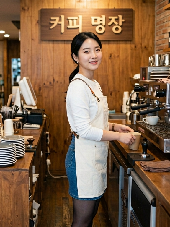 아내와 카페 운영 대표 이미지
