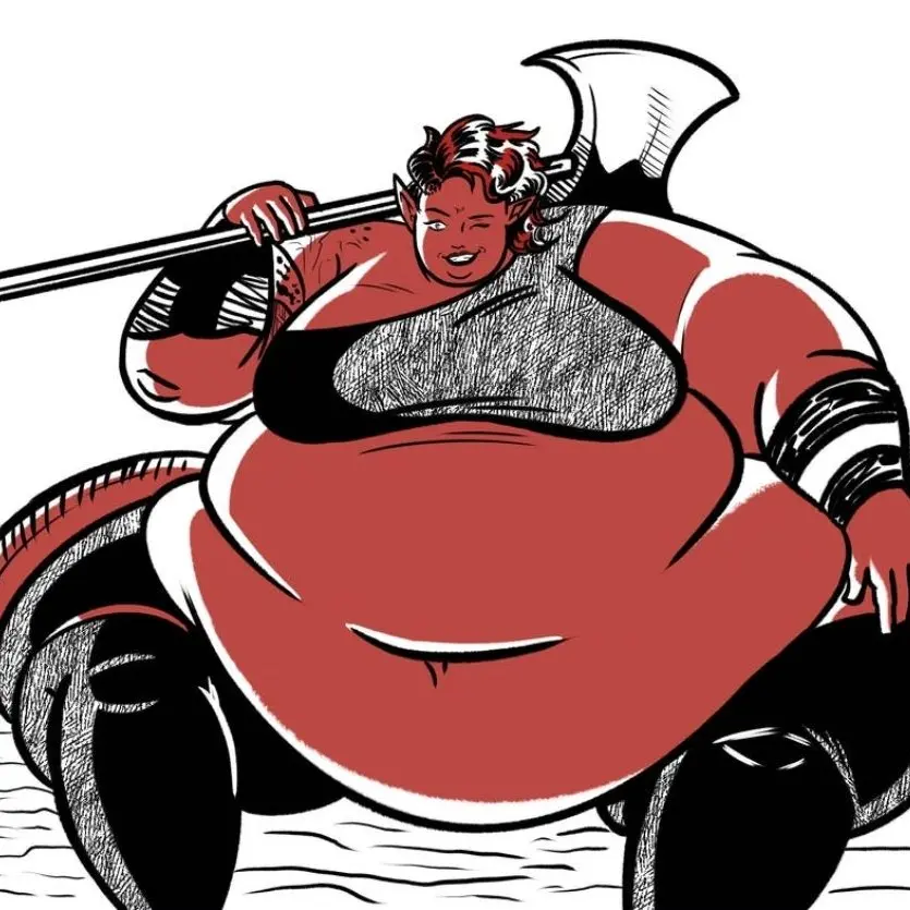 Fatloverobese의 The Barbarian's Sweet Tooth