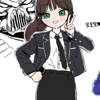 오오모 양은 워해머를 좋아해 대표 이미지