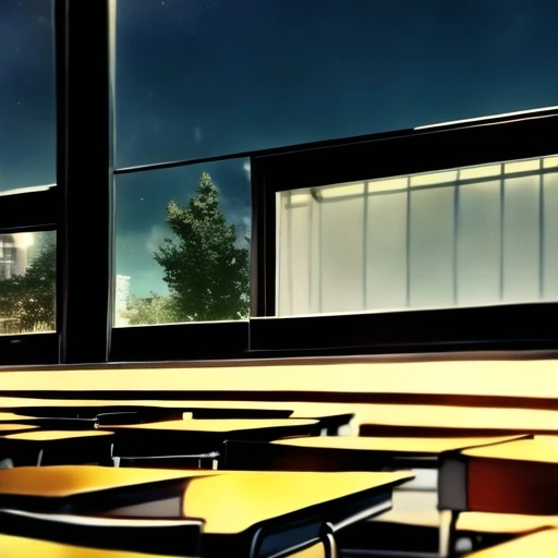 学校と触手