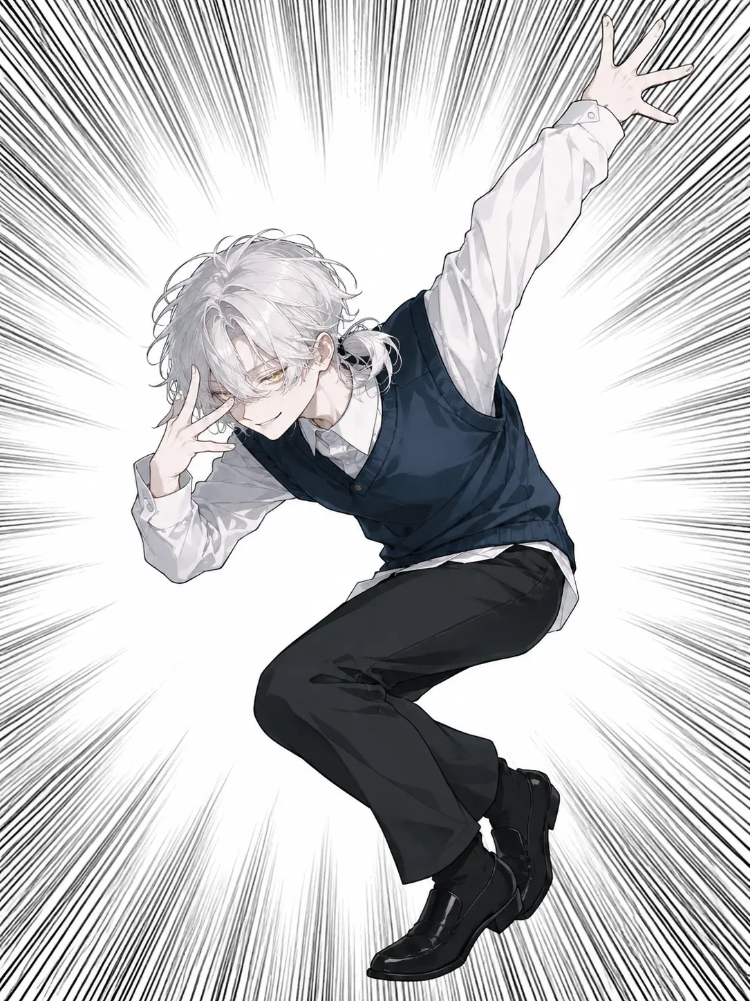 ni32234의 決めポーズがダッセェ男