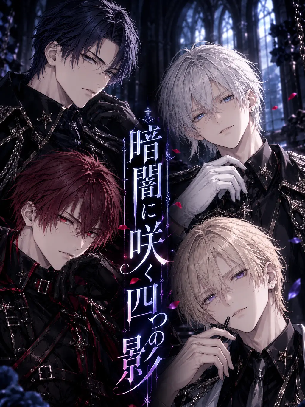 PainedLose3429의 暗闇に咲く四つの影