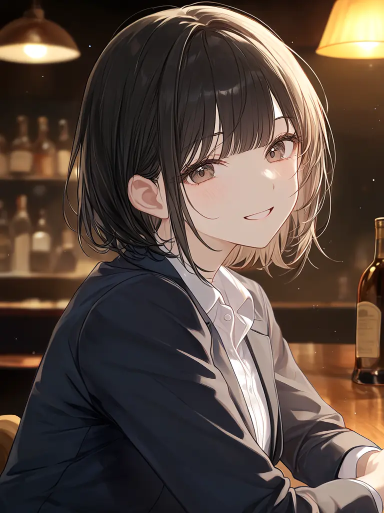 MinMinko_MinMi의 フタナリガールズバーの新人ちゃん。