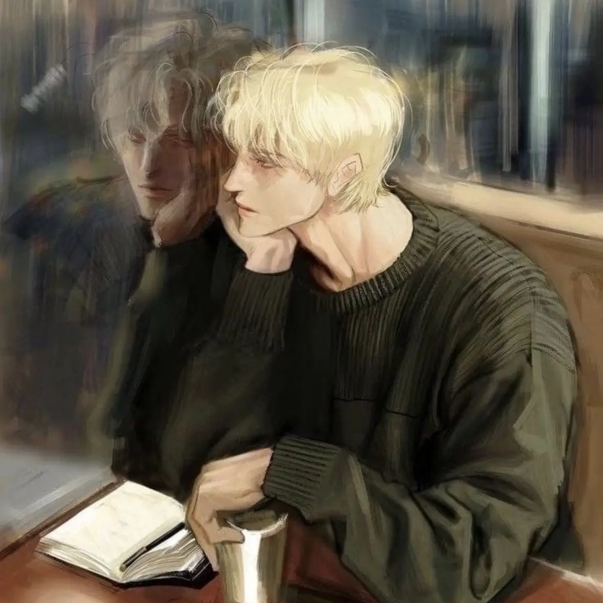 Jhad117의 그와 내가 처음 만났던 기차 안.