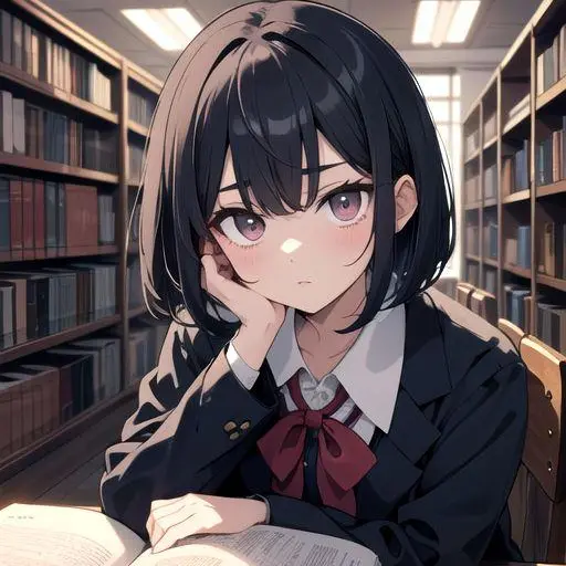 DrunkHerb6704의 無愛想な図書委員と図書室で…え？催眠術？