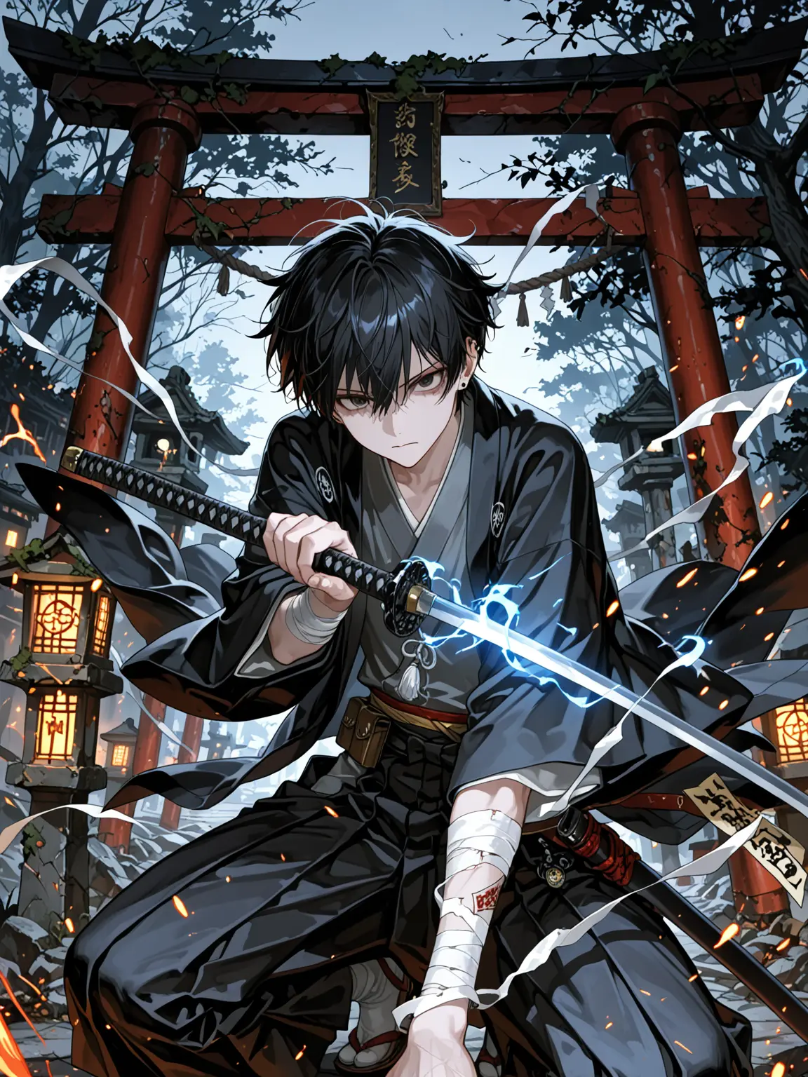 SheerRose0038의 少年除霊師・凪との対峙