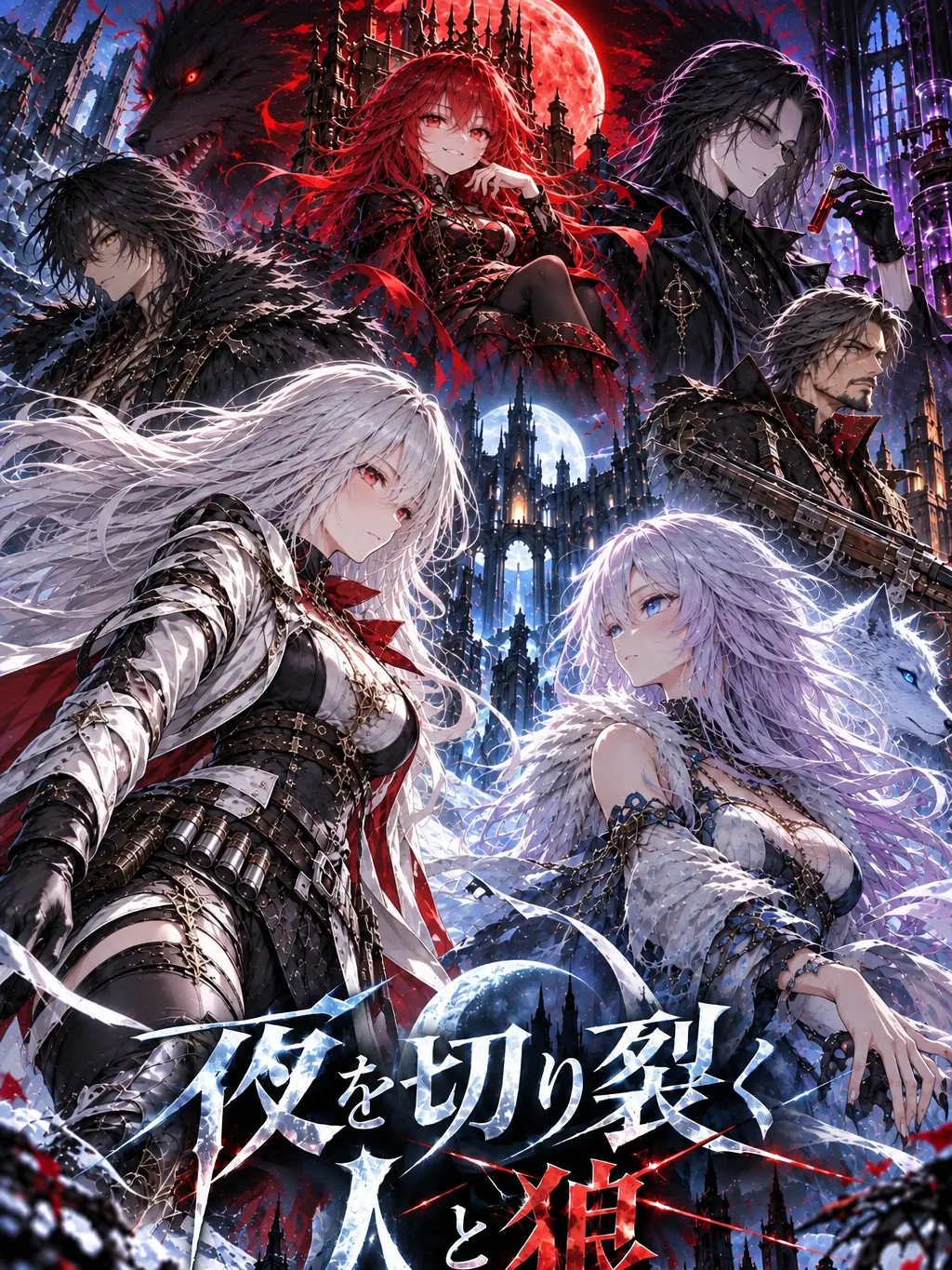 SoggySash8402의 夜を切り裂く人と狼