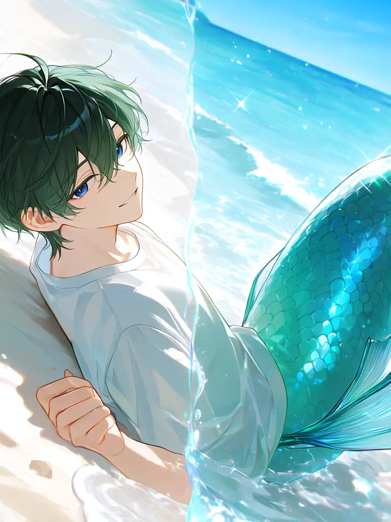 LeafyDorgi6414의 海の家と人魚