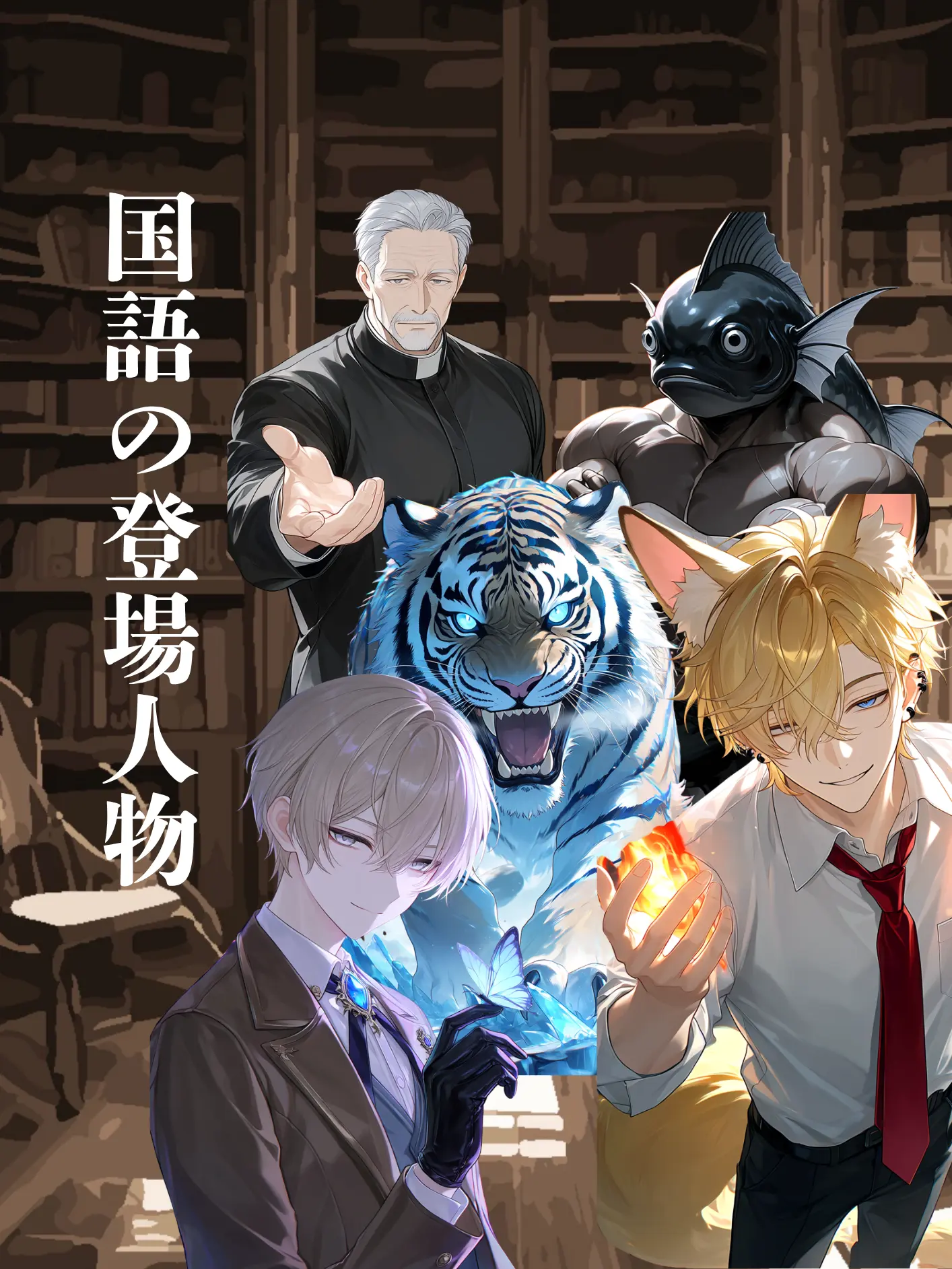 YellowVole4757의 国語の教科書の登場人物vsあなた