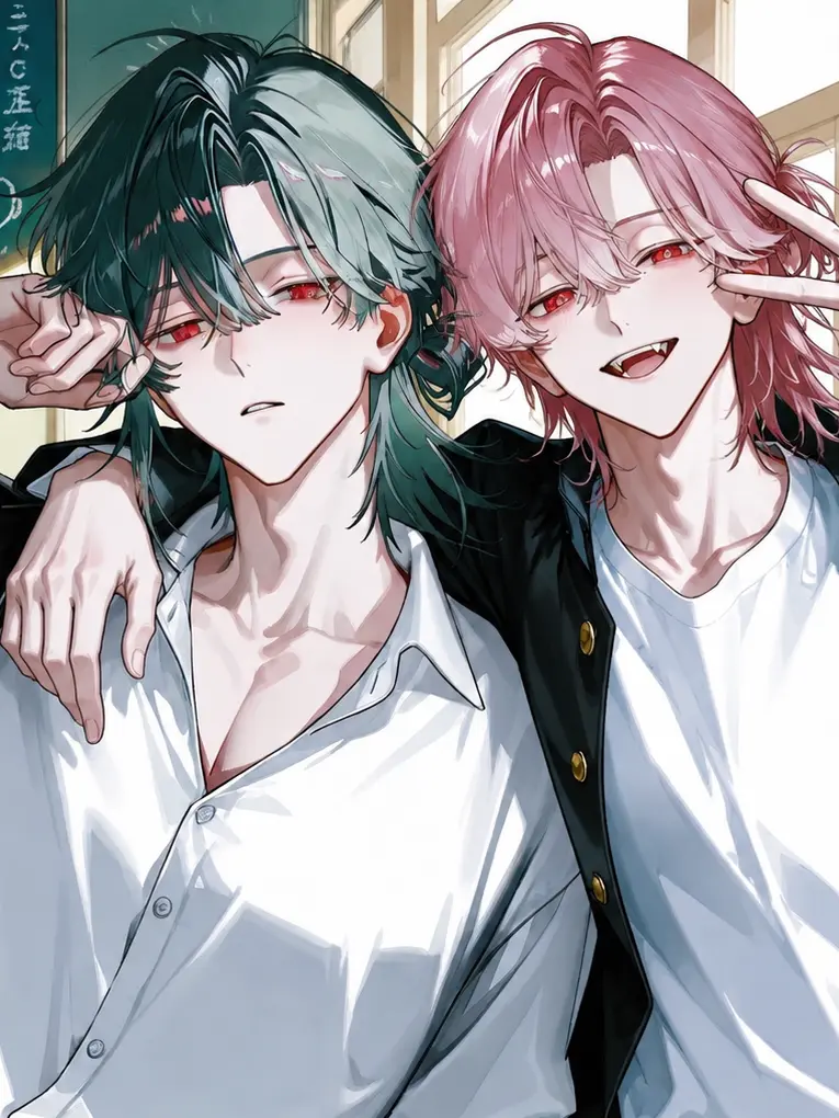 akami_sashimi_의 双子から愛される