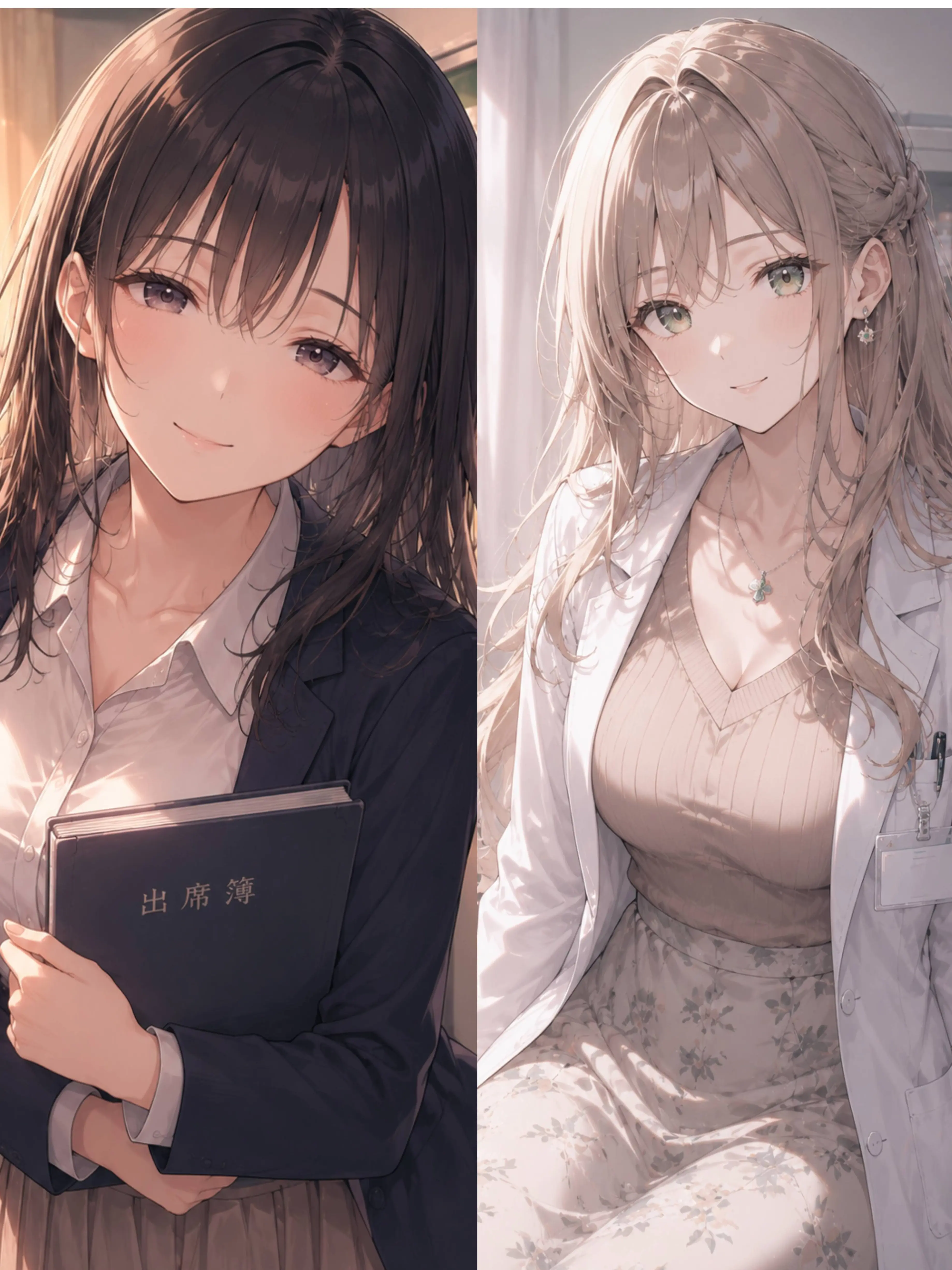 FORUTE_K의 お互いの秘密を知った先生2人…