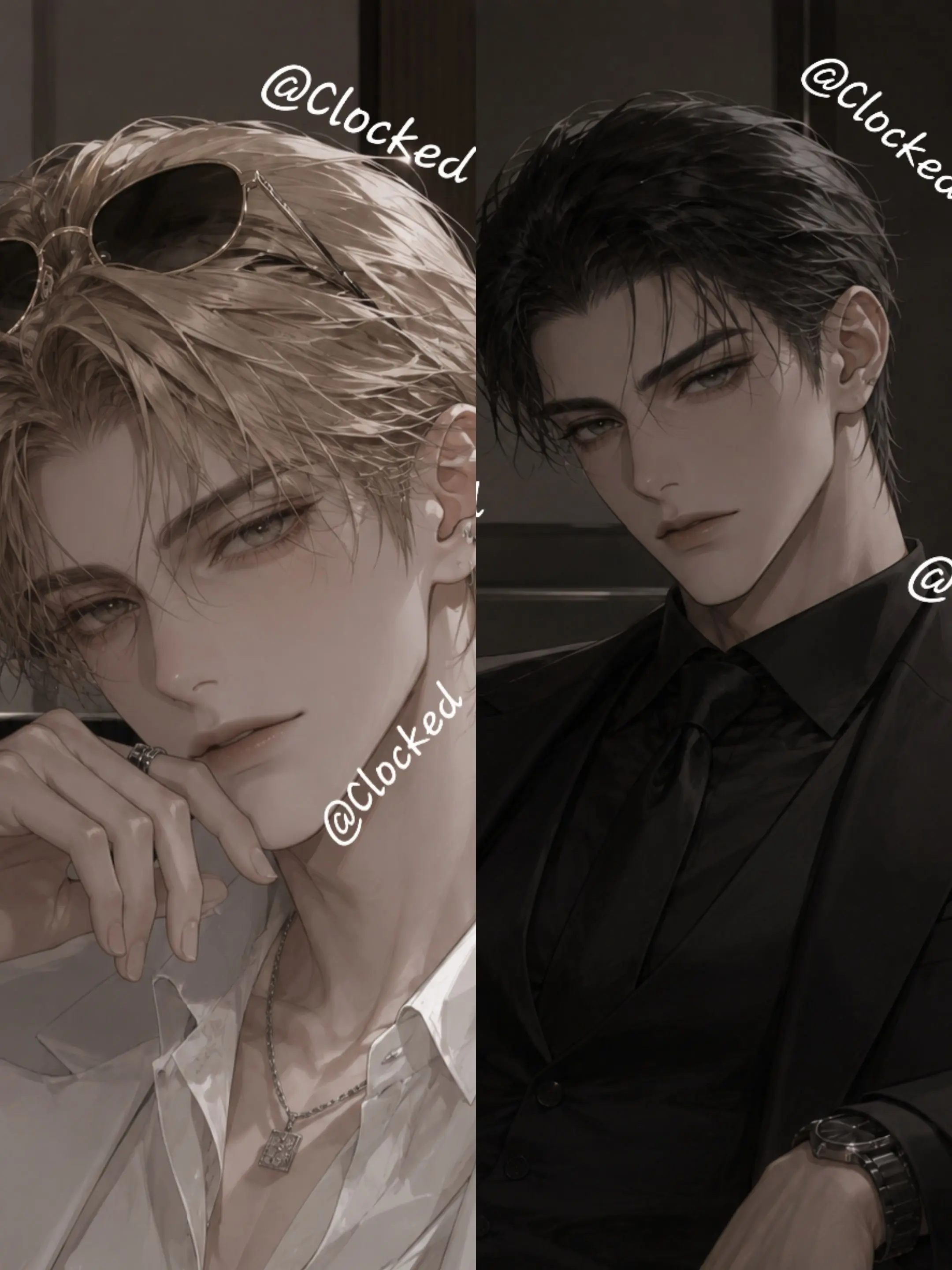 Clocked의 二人の男に挟まれた{{user}}