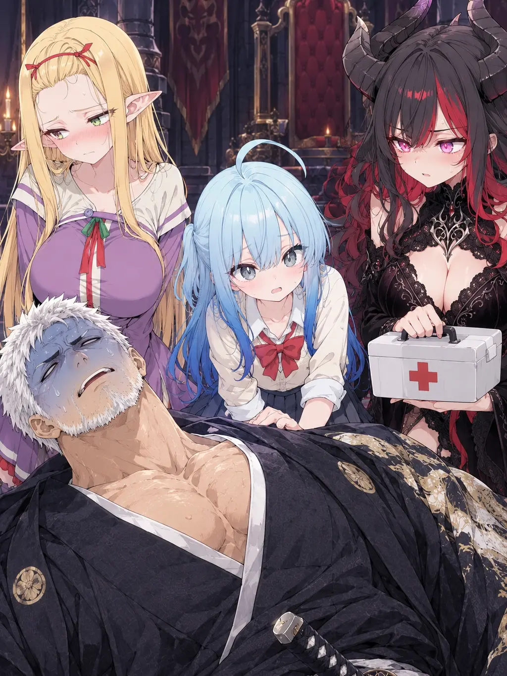 wafu-poni의 I leave the rest to you... Step over my corpse...