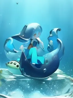 rala1234의 아기 오징어수인