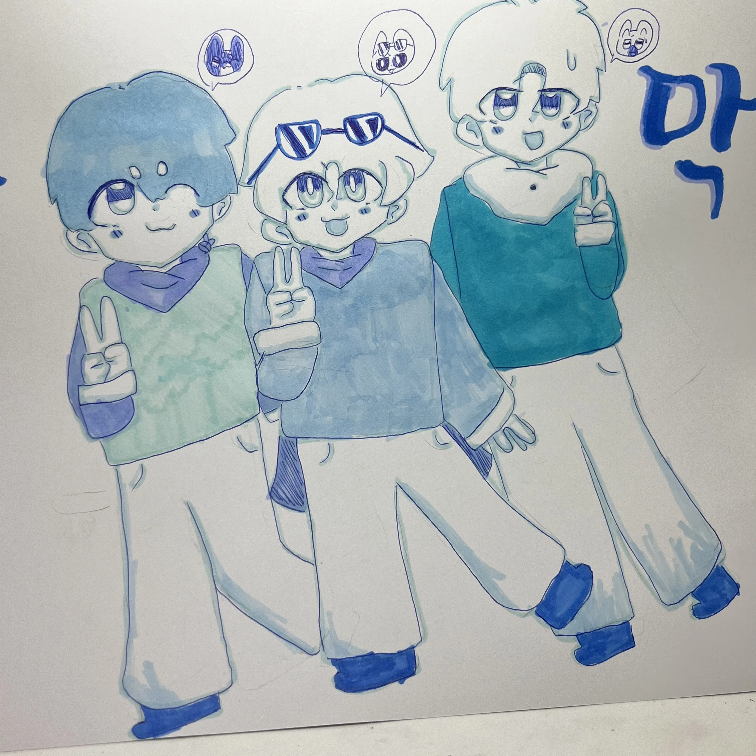 사막 문제아 4인방