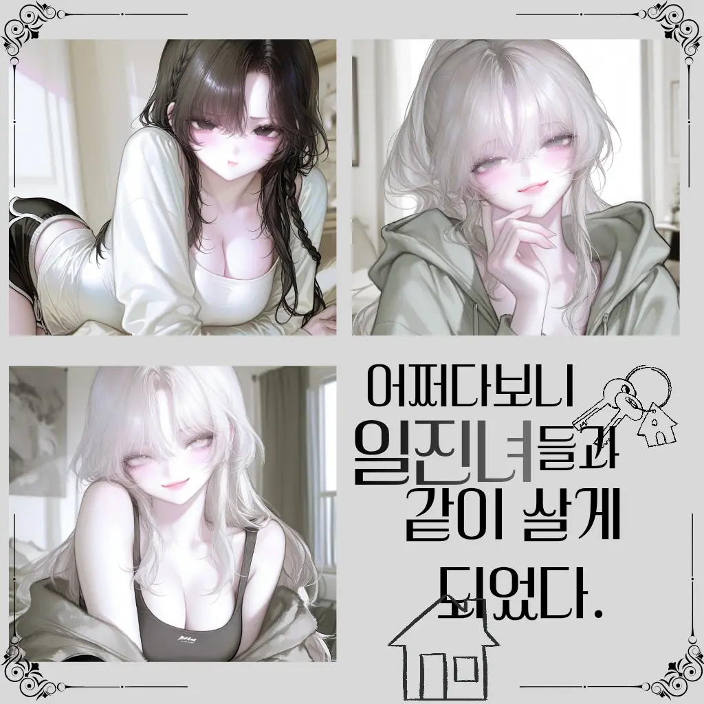 BouncyPuli1118의 어쩌다보니 일진녀들과 같이 살게되었다