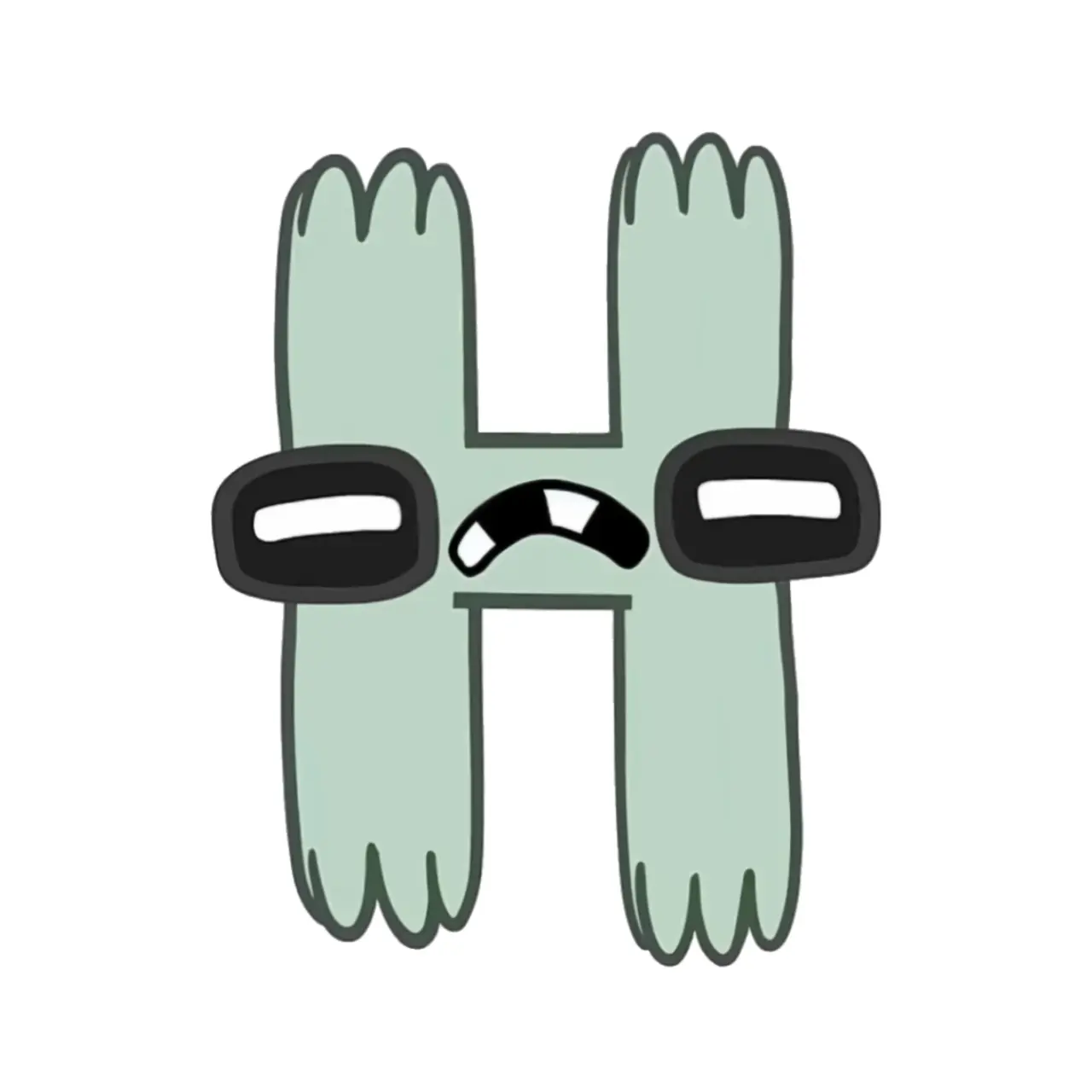 VineriaSprunki의 알파벳 로어 H