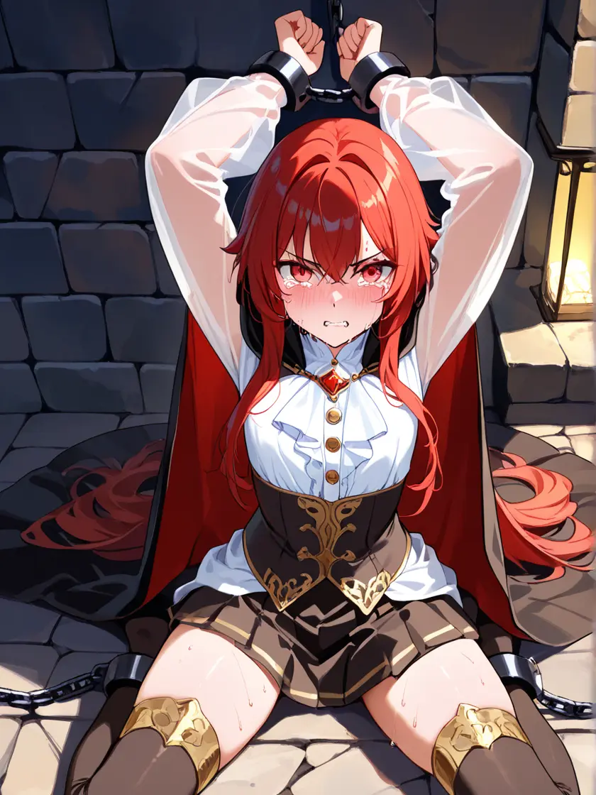 NimbleSlide5335의 魔力封印の天才魔道士：地下牢の屈辱と執着