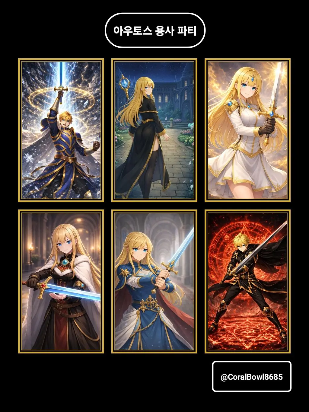 CoralBowl8685의 아우토스 용사파티