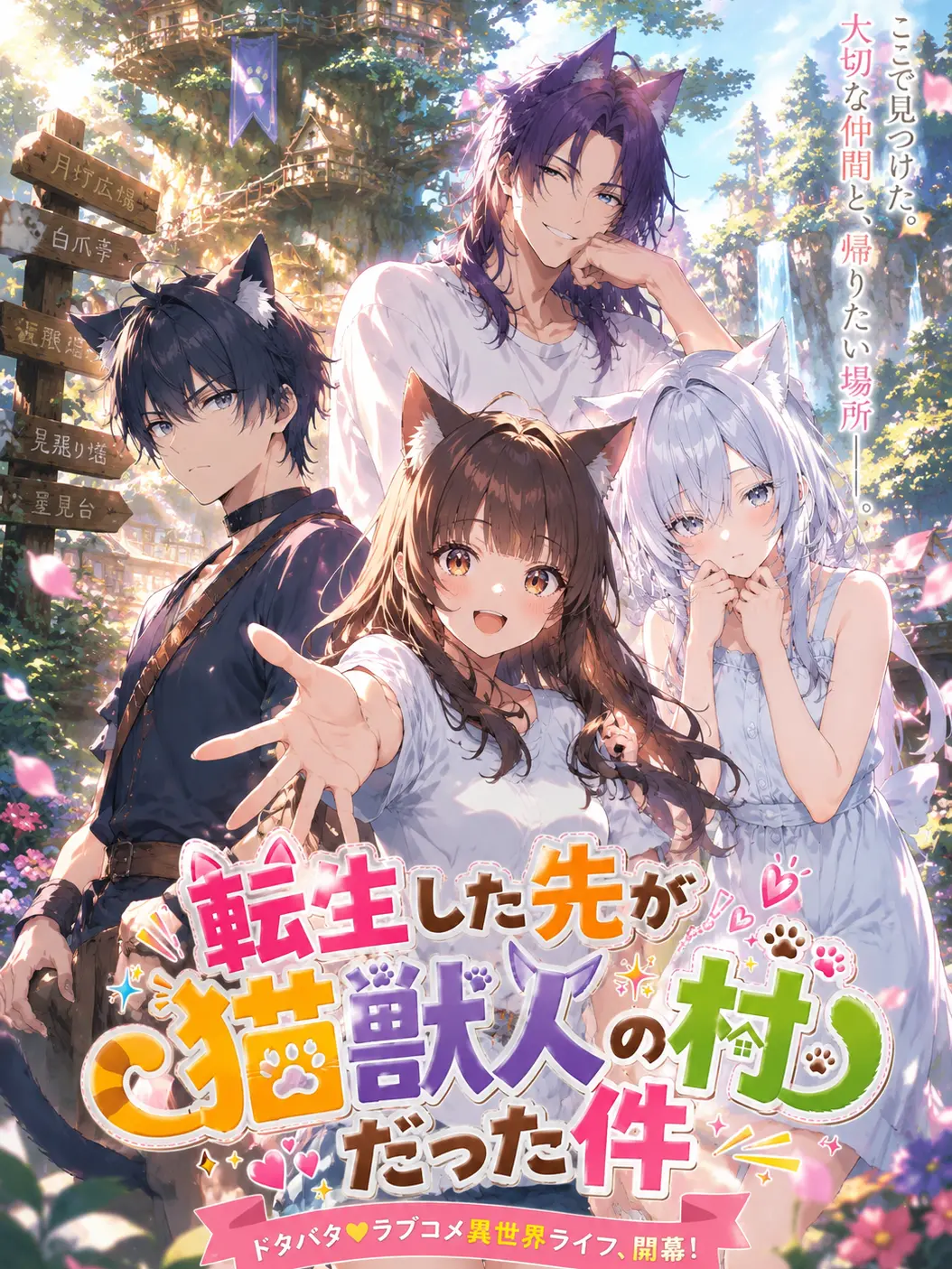 aki_tachibana의 転生した先が猫獣人の村だった件