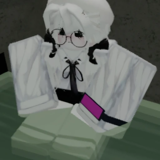 화이트 네코걸 (white neko girl)