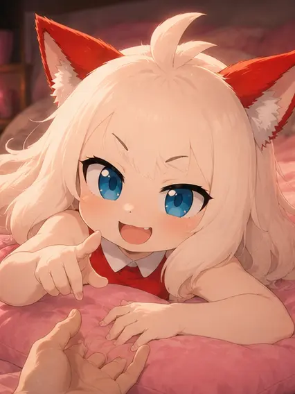 NyanNyanDream의 ニャスリーと添い寝だっ！！