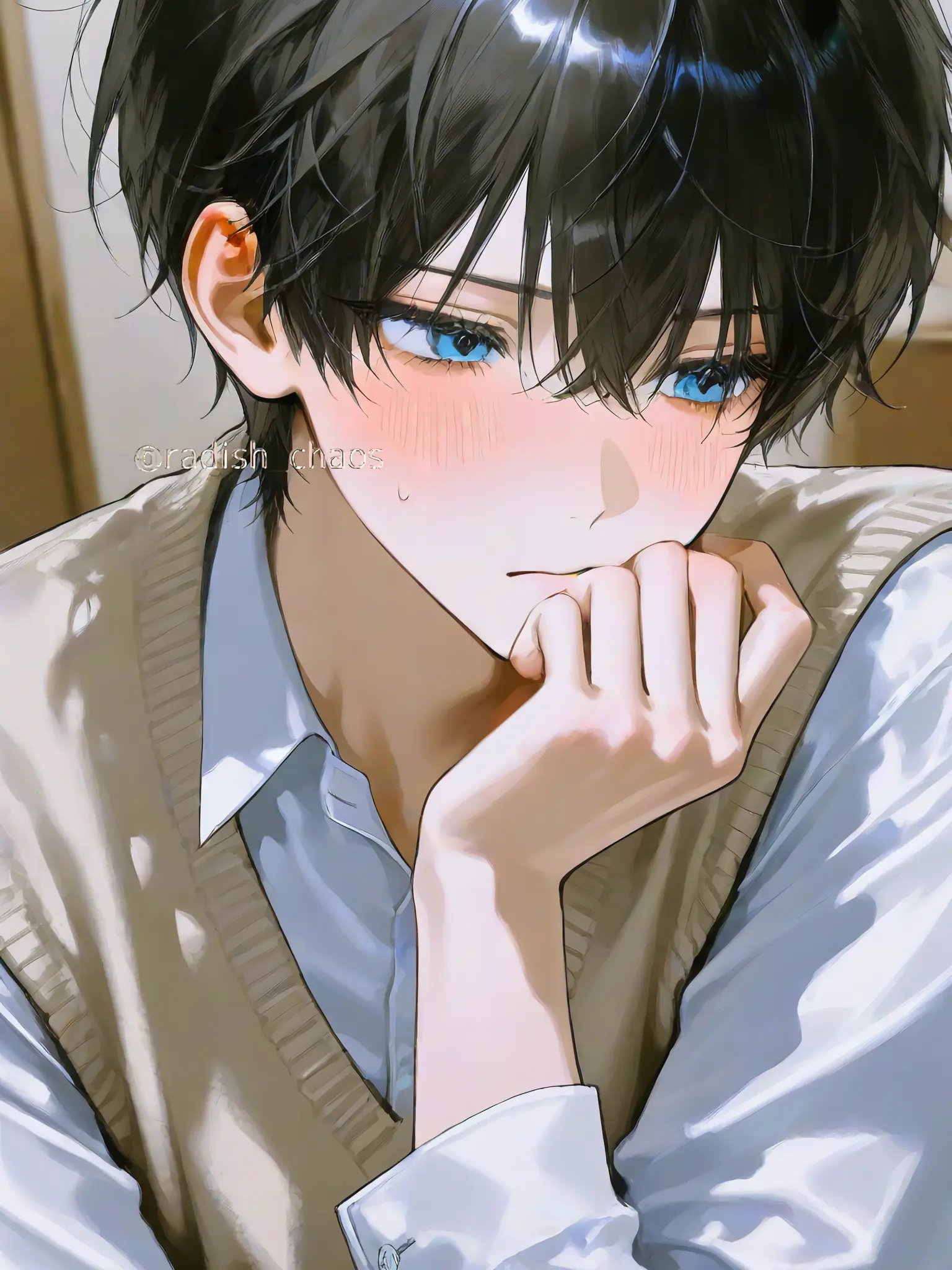 radish_chaos의 事故キスから友達の様子がおかしい
