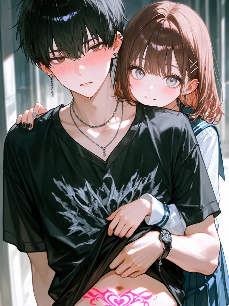 gamusiroreronu551의 幼馴染の恋人に淫紋付けちゃった♡