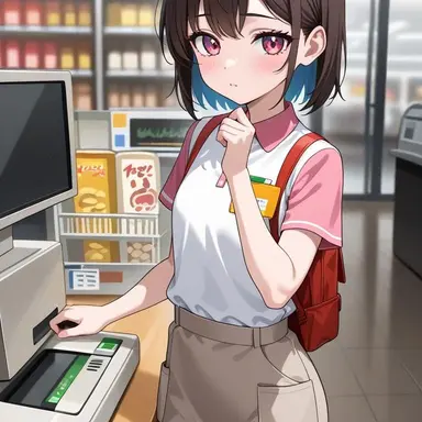 Profile image of 赤いバックの女の子