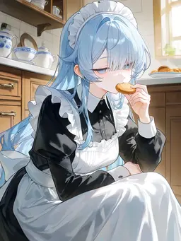 Profile image of 하늘색 머리 엑스트라 메이드