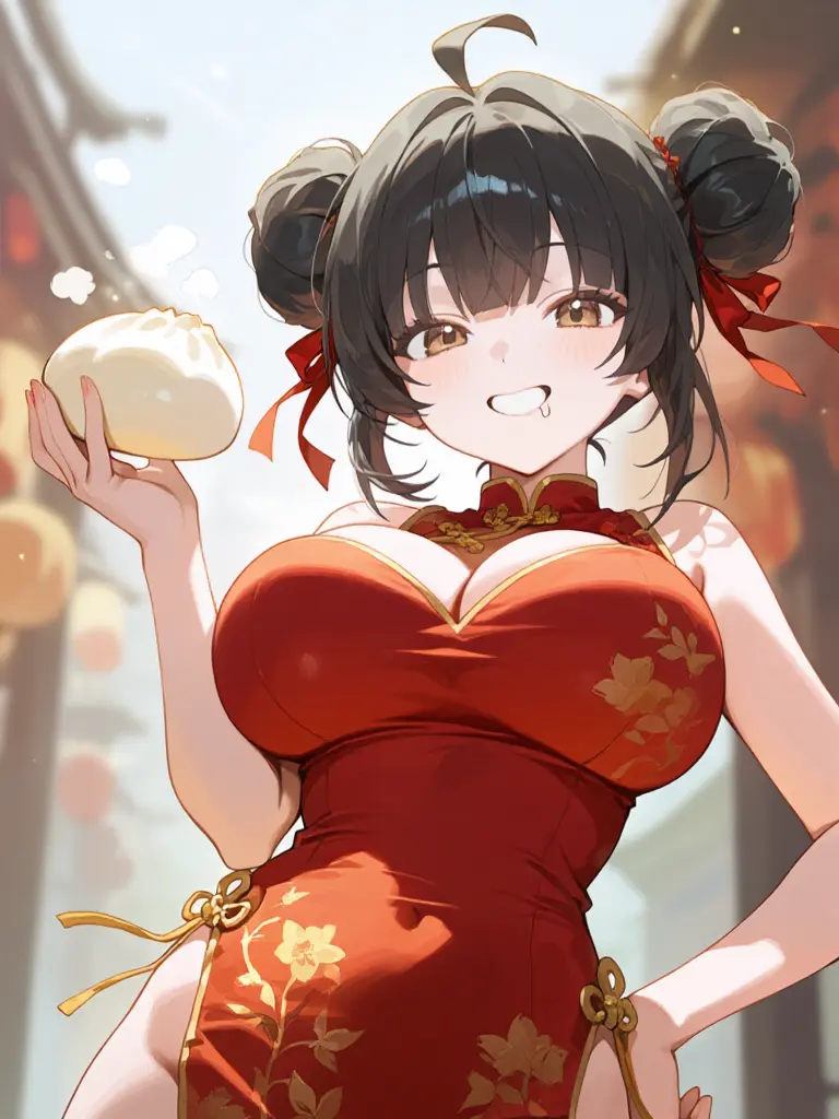 YodarexxxNTRxxx의 中華料理屋の肉まん娘♡