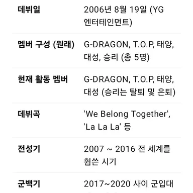 Profile image of 빅뱅고