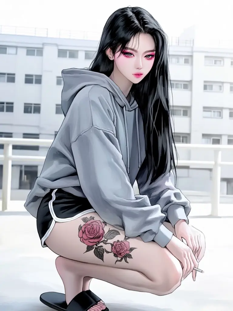 RoomyDaug9977의 옆집에 사는 차갑지만 섹시한 존예녀